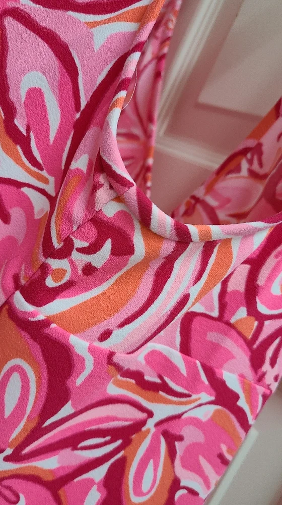 Lilly Pulitzer Pink Multi Floral Print Mini Dress - Picture 5 of 12